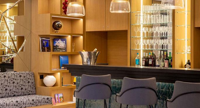 Bar or lounge of the Apollinaire Nice - Nice - 86299