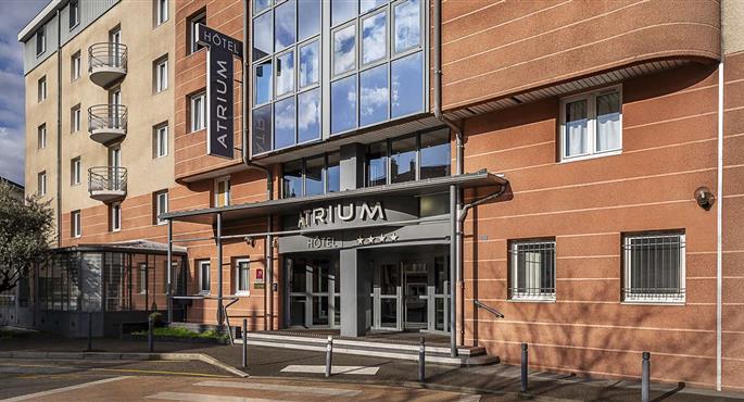 Exterior of the Best Western Hotel Atrium Valence - Valence - 87100