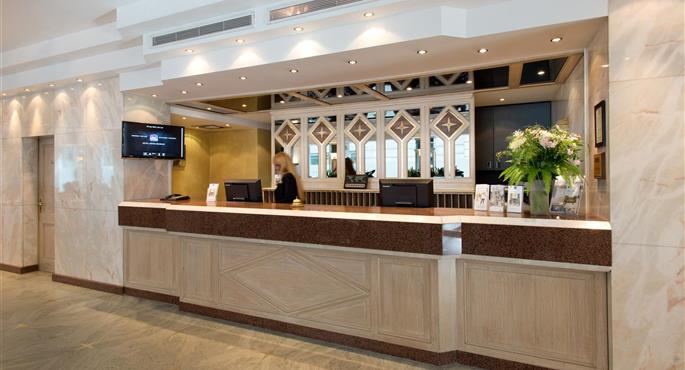 Hall of the Best Western Hotel Royal Centre in Brussels - 92922