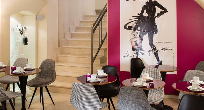 Restaurant of the Best Western Anjou Lafayette Opera - Paris - 93212