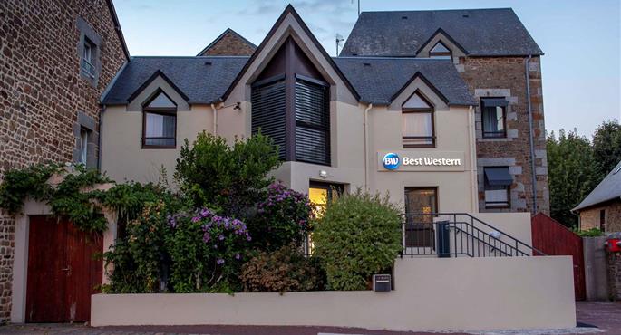 Exterior of the Best Western Le Moulin De Ducey - Ducey - 93255