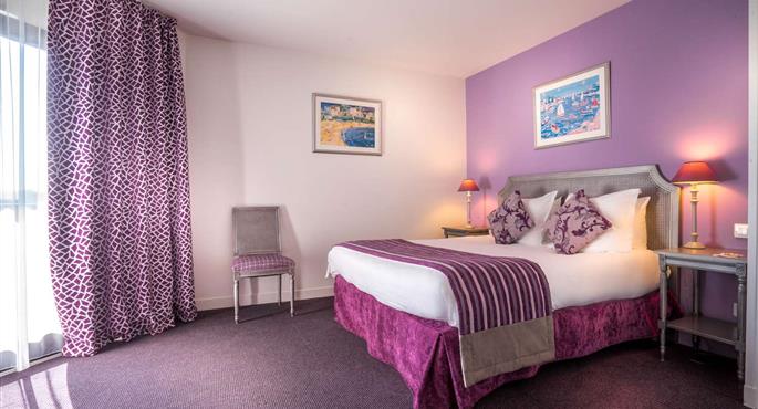 Room of the Best Western Plus Hostellerie Du Vallon - Trouville - 93462