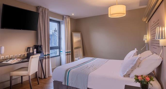 Room of the Hotel Litteraire Gustave Flaubert, BW Signature Collection - Rouen - 93636