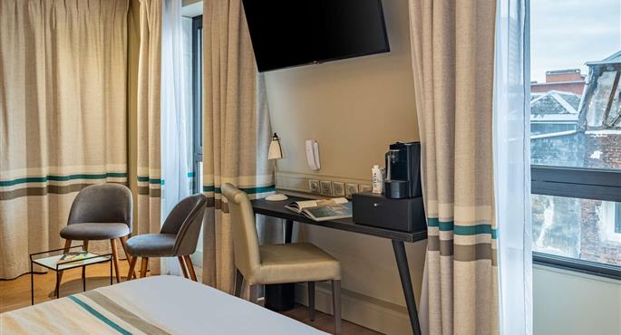 Room of the Hotel Litteraire Gustave Flaubert, BW Signature Collection - Rouen - 93636