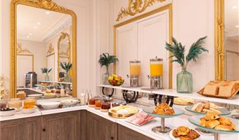 Restaurant of the Best Western Hotel Ronceray Opera - Paris - 93685
