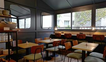 Restaurant of the Best Western Hotel Le Montparnasse - Paris - 93729