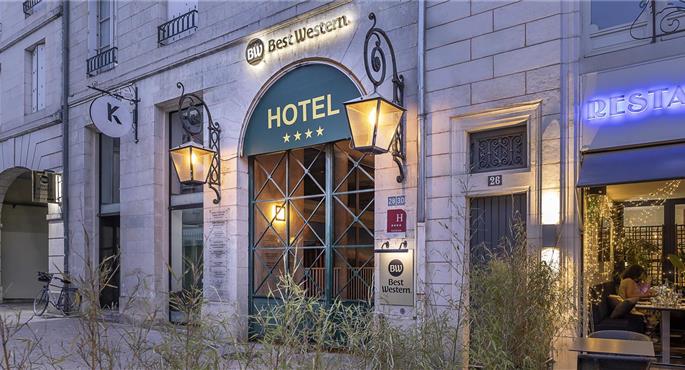 Exterior of the Best Western Plus Poitiers Centre Le Grand Hotel - Poitiers - 93776