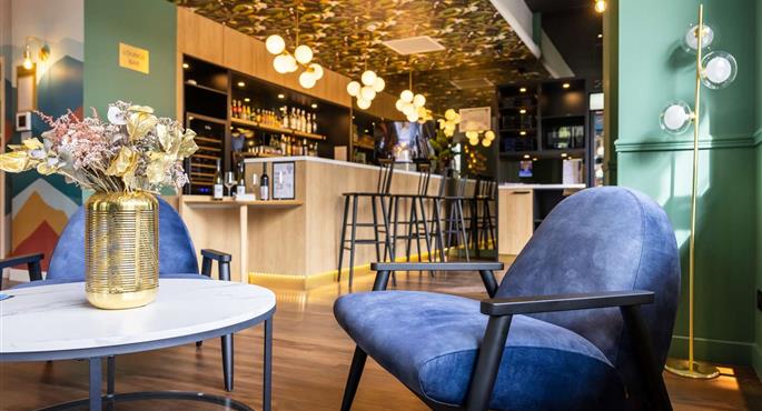 Hall of the Best Western Metz Centre Gare in Metz - 93949