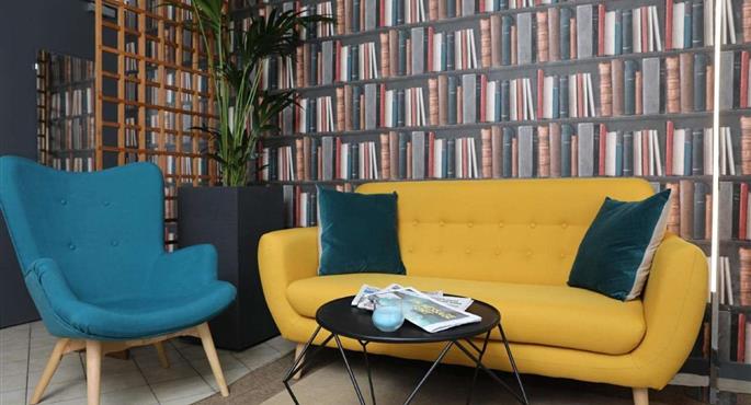 Hall of the Best Western Hotel Austria in Saint Etienne - 93965