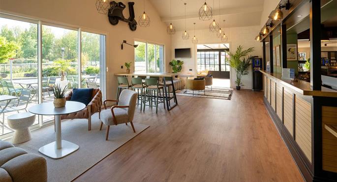 Hall of the Best Western Bourgoin Jallieu in Bourgoin-Jallieu - 93983