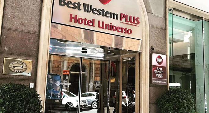 Exterior of the Best Western Plus Hotel Universo - Rome - 98024