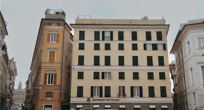Exterior of the Best Western Hotel Metropoli - Genoa - 98125