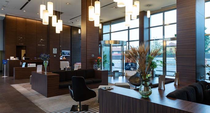 Hall of the Best Western Plus Hotel Monza e Brianza Palace in Milano Cinisello Balsamo - 98274