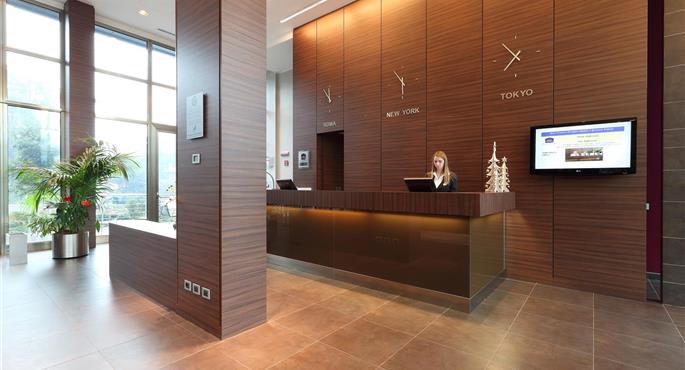 Hall of the Best Western Plus Hotel Monza e Brianza Palace in Milano Cinisello Balsamo - 98274