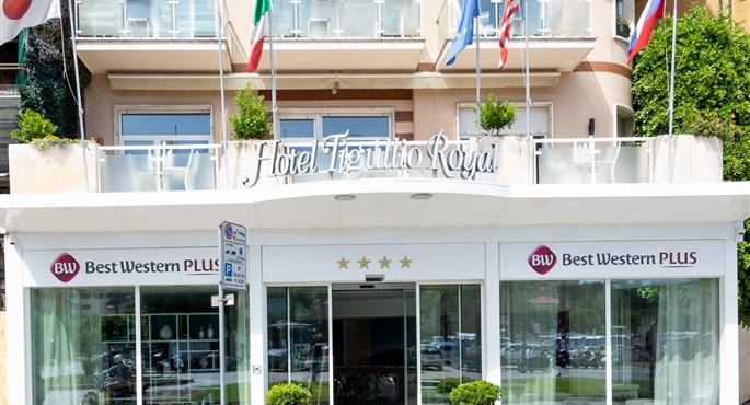Exterior of the Best Western Plus Tigullio Royal Hotel - Rapallo - 98280