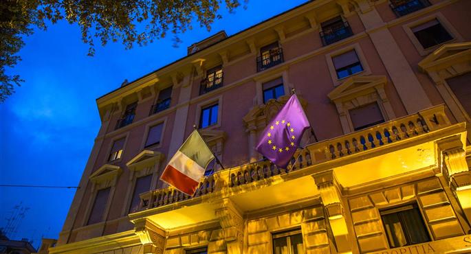 Exterior of the Best Western Hotel Astrid - Rome - 98282