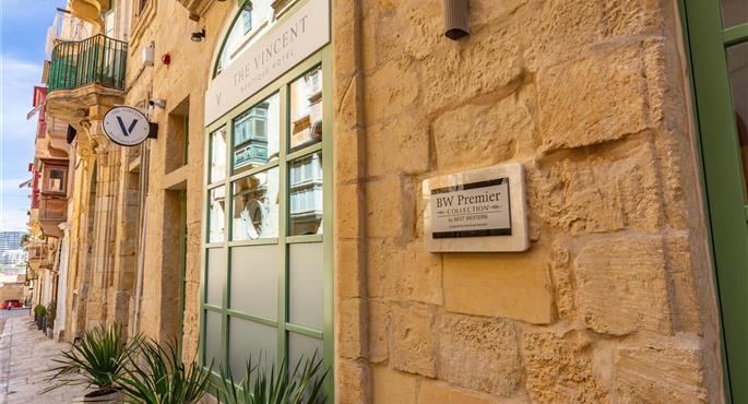 Exterior of the The Vincent Boutique Hotel, BW Premier Collection - Malta - 98435
