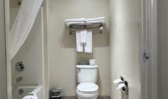 1 king bed, non-smoking, microwave and refrigerator, full breakfast