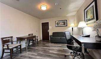 suite-1 king bed, non-smoking, sofabed for one person, microwave and refrigerator, full breakfast
