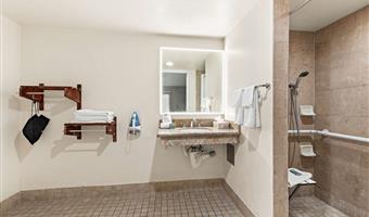 accessible - 1 king, mobility accessible, communication assistance, roll in shower, non-smoking, full breakfast