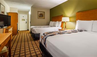 2 double beds, non-smoking, high speed internet access, microwave and refrigerator