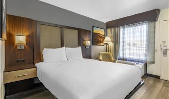 accessible - 1 queen, mobility accessible, bathtub, microwave and refrigerator, wi-fi, non-smoking, full breakfast