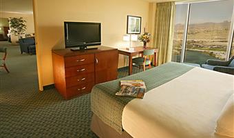 majestic suite - 1 king, colorado river view, separate living room, sofabed, dining area, wet bar, refrigerator