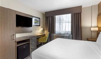 1 king bed, non-smoking, high speed internet access, refrigerator, full breakfast