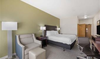 1 king bed, non-smoking, microwave, refrigerator, work desk, high speed internet access, full breakfast