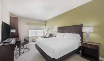 accessible - 1 king, mobility accessible, roll in shower, microwave and refrigerator, non-smoking, full breakfast