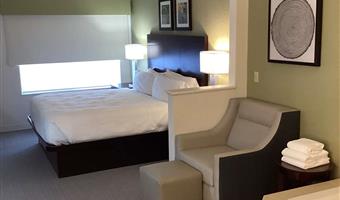 1 king bed, non-smoking, whirlpool, work desk, microwave and refrigerator, wi-fi, full breakfast