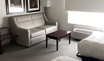 suite-2 double beds, non-smoking, work desk, sofa, microwave and refrigerator, wi-fi, full breakfast