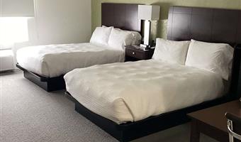 suite-2 double beds, non-smoking, work desk, sofa, microwave and refrigerator, wi-fi, full breakfast