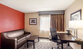 1 king bed, non-smoking, pet friendly room, sofabed, desk, microwave and refrigerator, wi-fi, full breakfast
