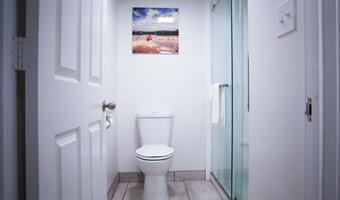 2 queen beds, non-smoking, theme room, work desk, microwave and refrigerator, walk in shower, coffee maker