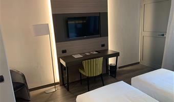 1 queen bed, non-smoking, standard room, convertible into two twin beds