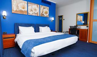 1 king bed, non-smoking, superior room, wi-fi, coffee and tea maker, shower, full breakfast