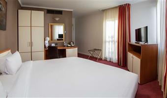 1 queen bed, non-smoking, safe, wi-fi, coffee and tea maker, shower, full breakfast