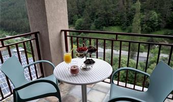 1 king bed, non-smoking, superior room, panoramic mountain view, air-conditioned, wi-fi, coffee and tea maker, full breakfast