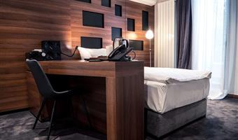 1 queen bed, non-smoking, comfort room, wi-fi, coffee and tea maker, mini bar, shower, full breakfast