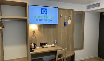 1 queen bed, non-smoking, classic room, twin on request, flat screen television