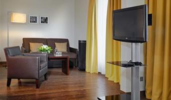 1 king bed, executive room, sofabed, flat screen television, balcony, espresso machine, air-conditioned