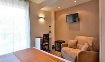 1 queen bed, garden view, balcony