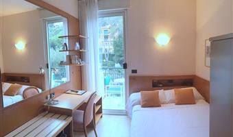 1 single bed, garden view