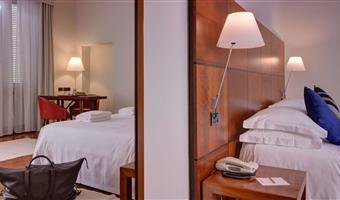 1 queen and 1 single, standard triple room