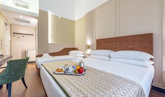 1 king 1 single, triple room