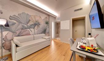 suite-1 king bed, non-smoking, sofabed, 2 flat screen tvs, living room, turkish bath, tea making facilities