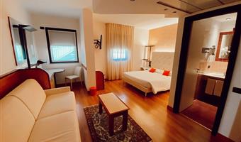 1 king bed, family room, sofabed