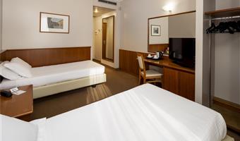 2 single beds, grab bar, ramp access, wheelchair, wi-fi, premium tv channels