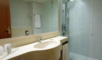 suite-1 king bed, living area, free soft minibar, wi-fi, premium tv channels